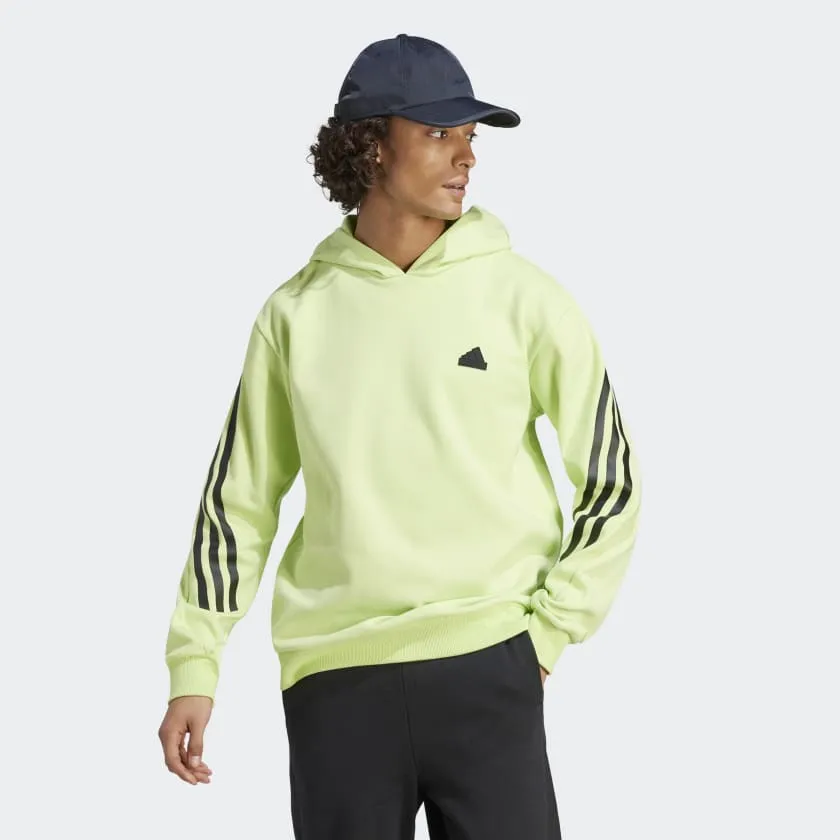 ADIDAS FUTURE ICONS 3-STRIPES HOODIE - Mens - Green