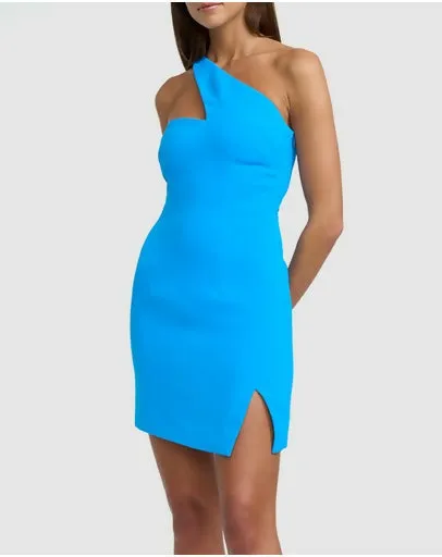 By Johnny Sharp One Shoulder Mini Dress