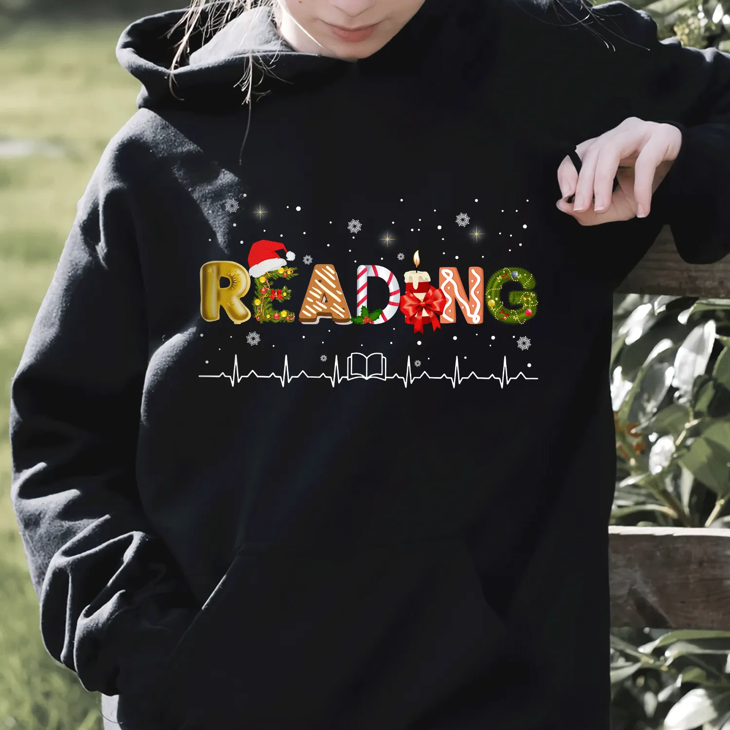 Christmas Reading Book Lover Gift HDB254