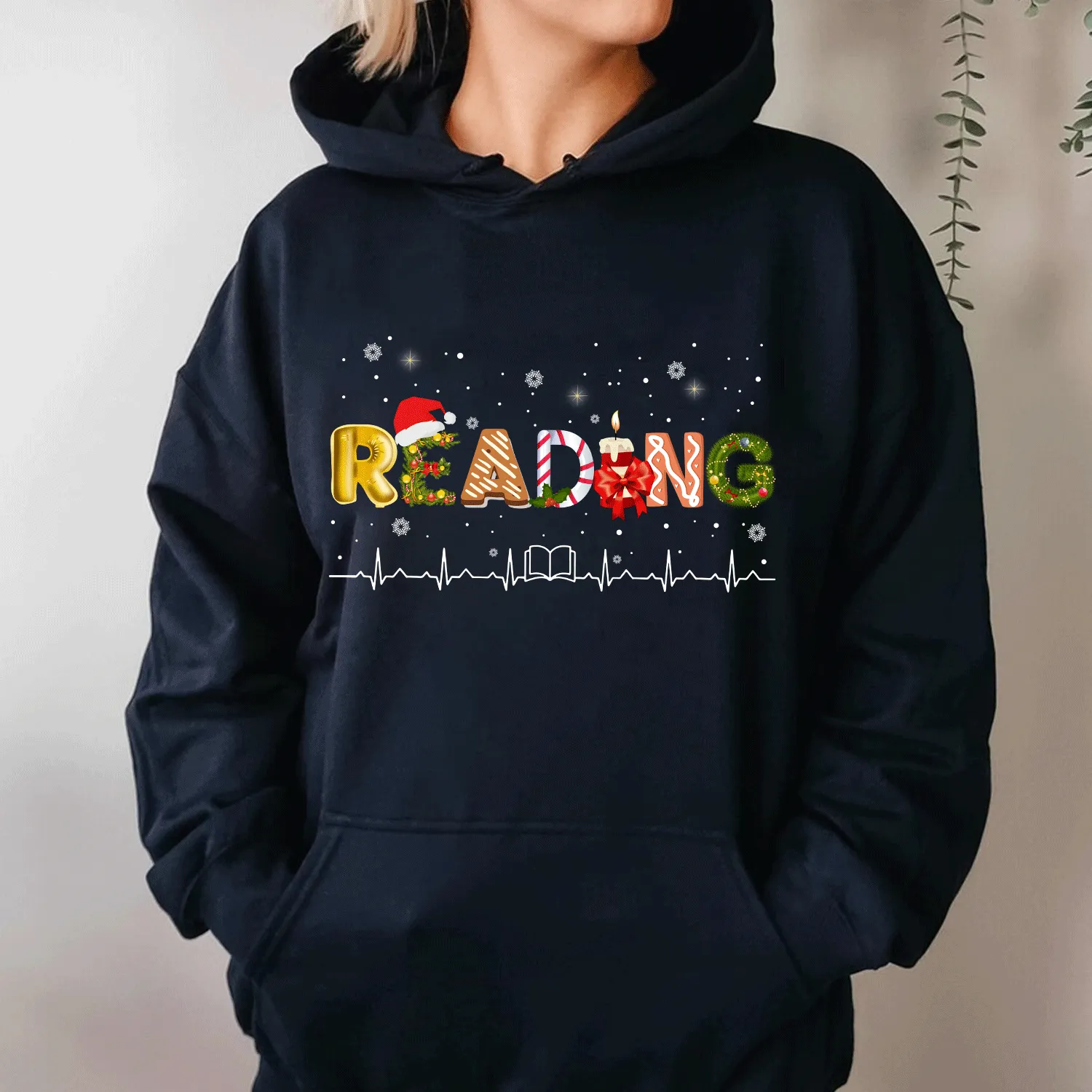 Christmas Reading Book Lover Gift HDB254