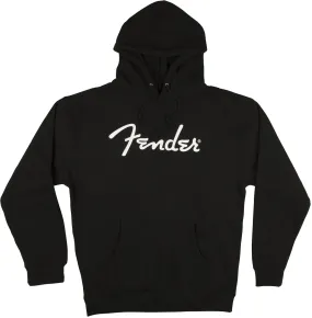 Fender Logo Hoodie, Black - XL