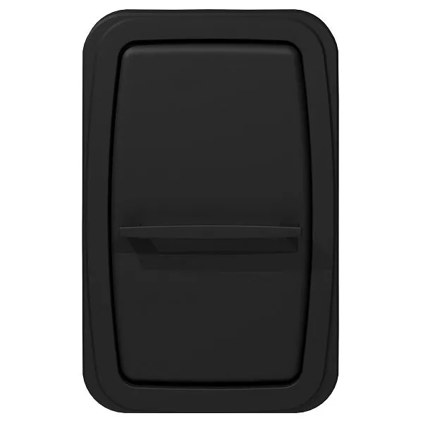 Koala Kare® KB311-SSWM-MBLK - Matte Black Wall Mounted Vertical Stainless Steel Baby Changing Station (Newest Generation)