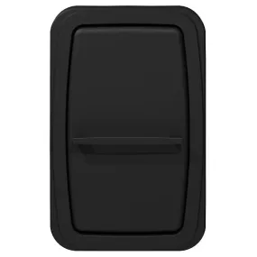 Koala Kare KB311-SSWM-MBLK - Matte Black Wall Mounted Vertical Stainless Steel Baby Changing Station