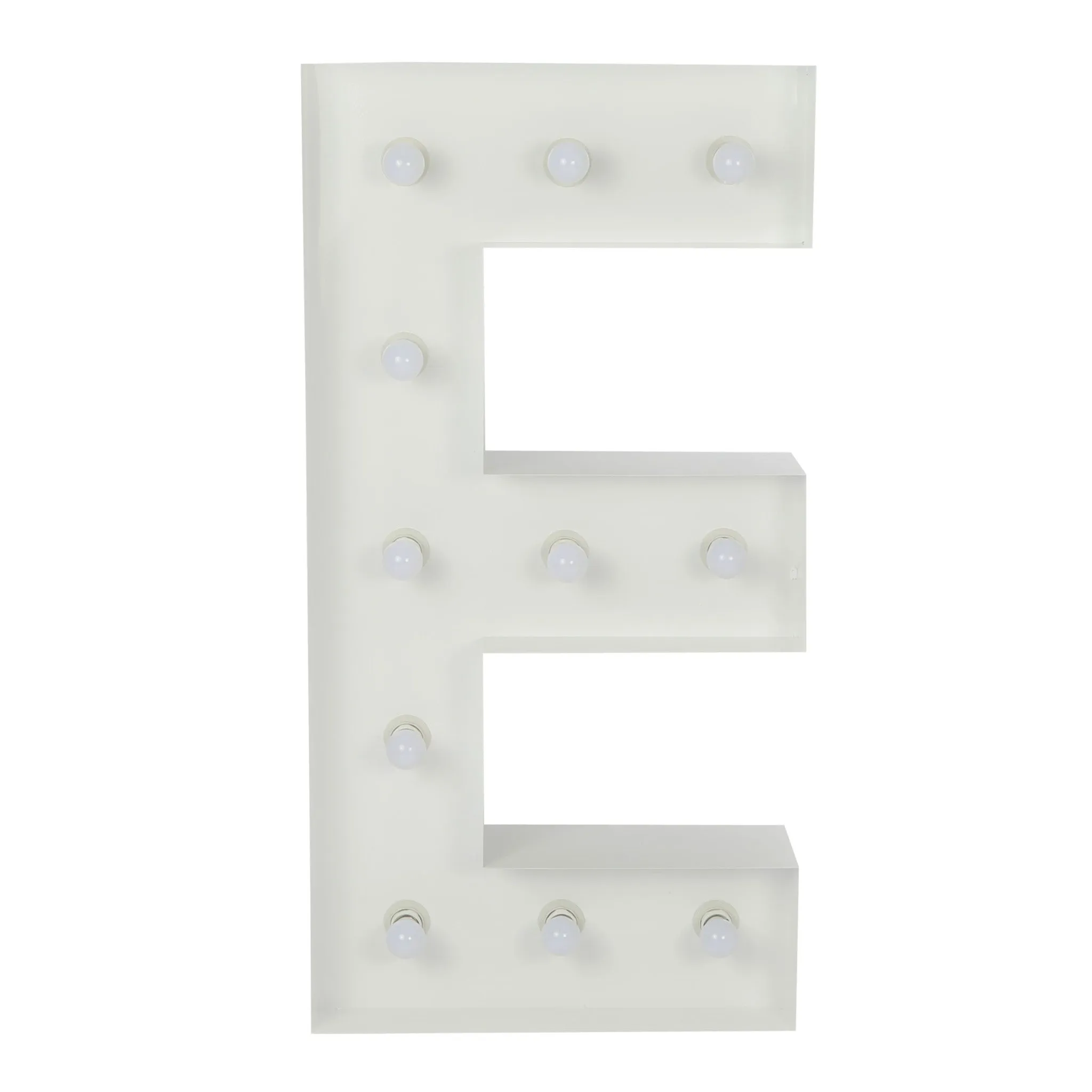 Large 4ft Tall LED Marquee Letter - E
