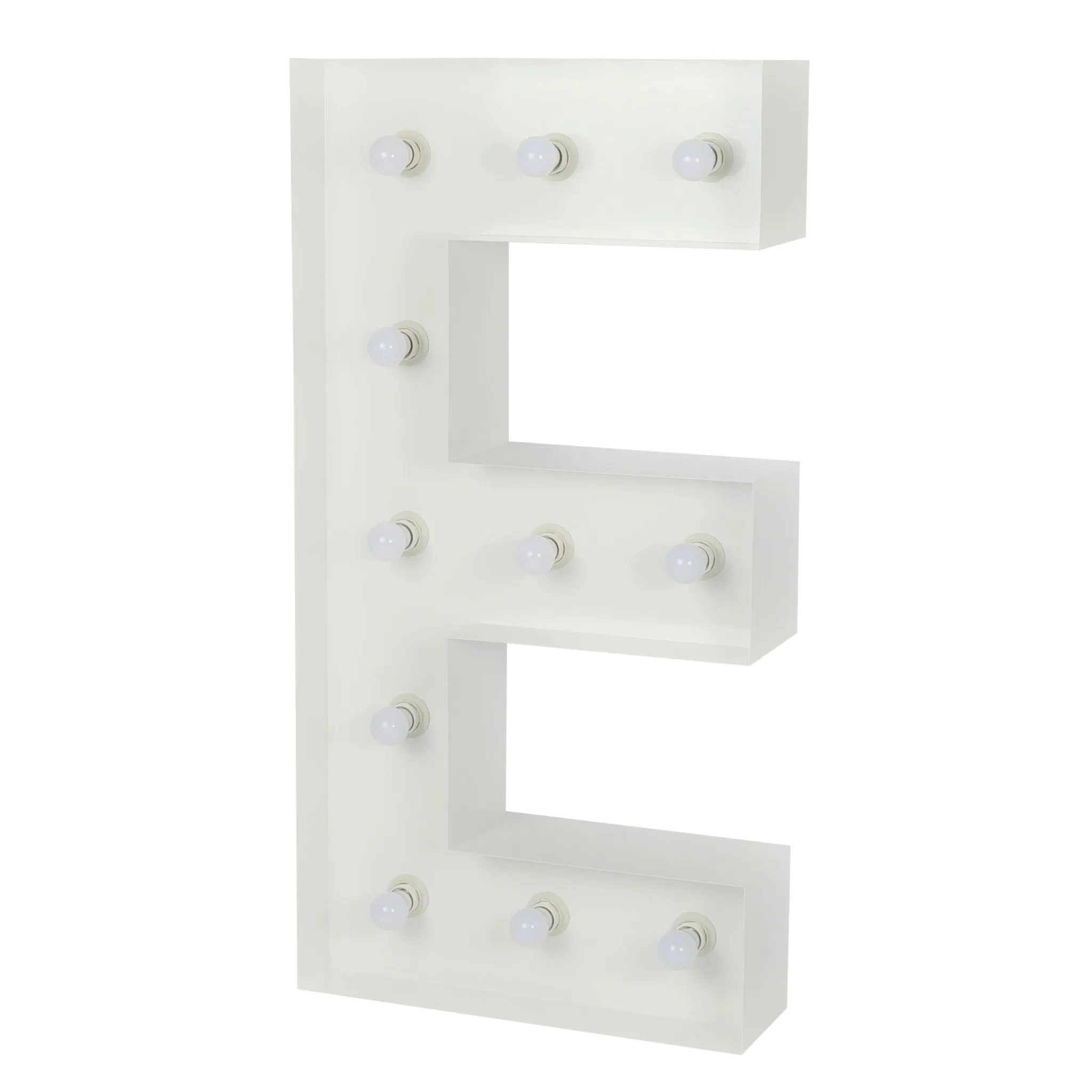 Large 4ft Tall LED Marquee Letter - E