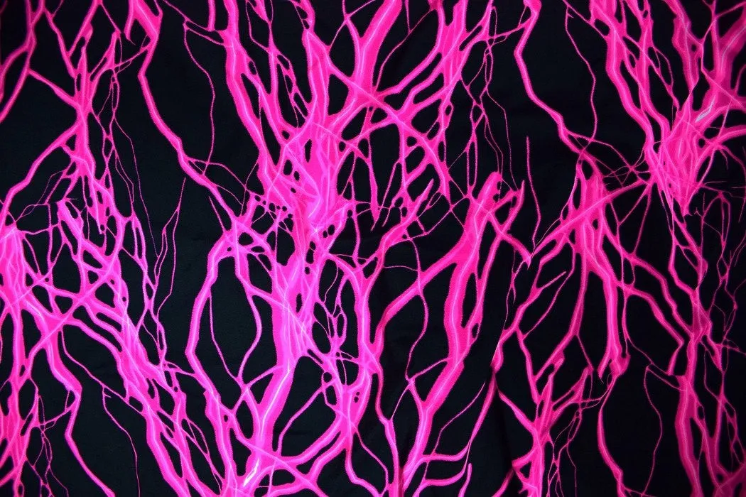 Neon Lightning Tank Dress