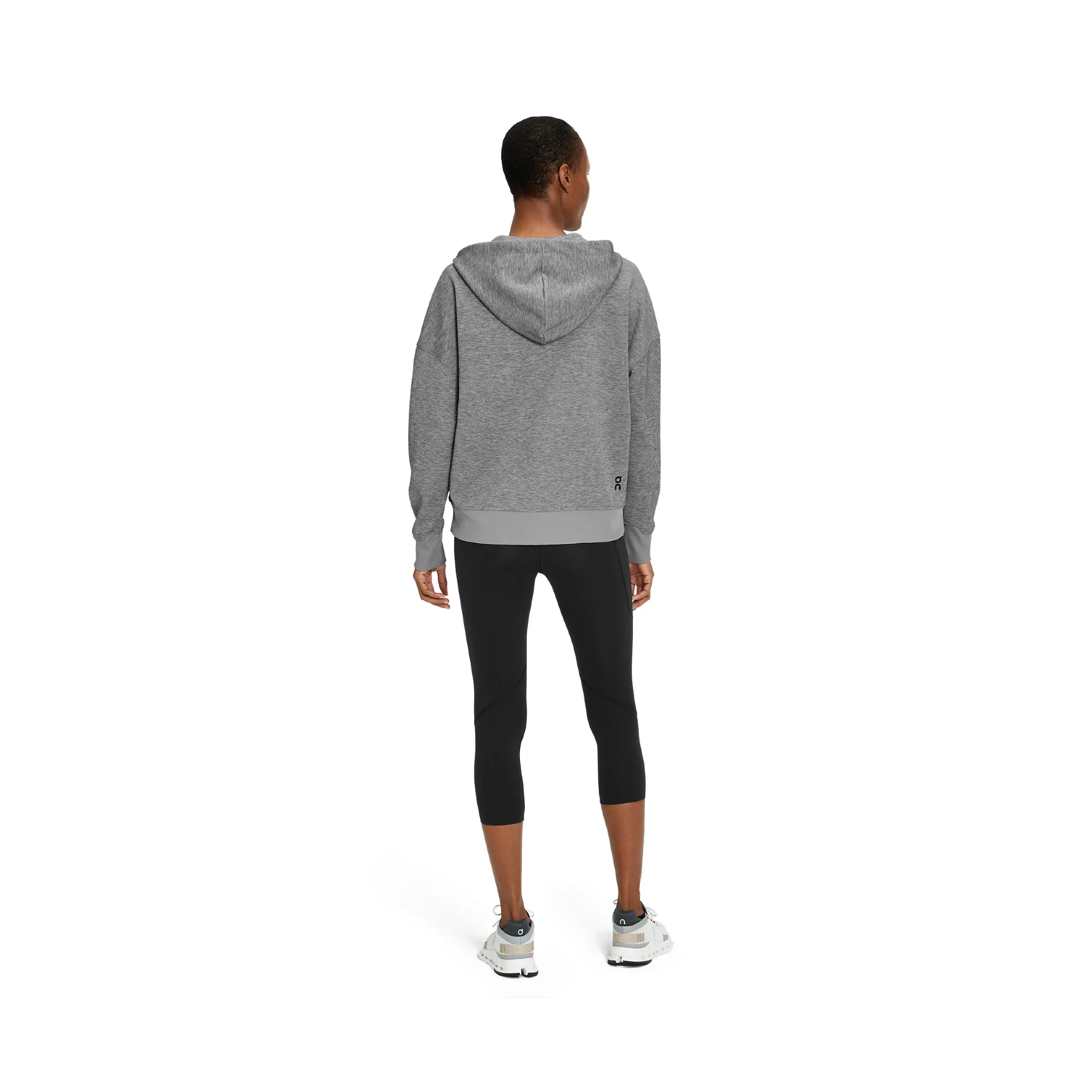 ON ZIPPED HOODIE WOMEN