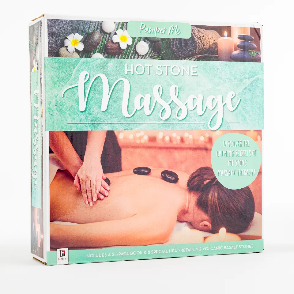 Pamper Me Hot Stone Massage Kit
