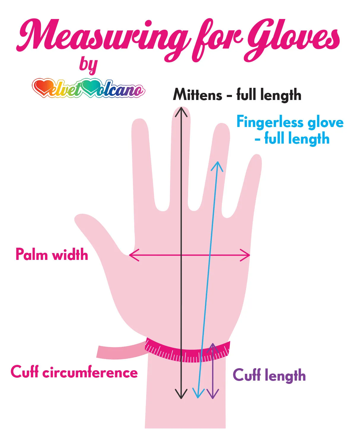 Pastel Rainbow Striped Fingerless Gloves