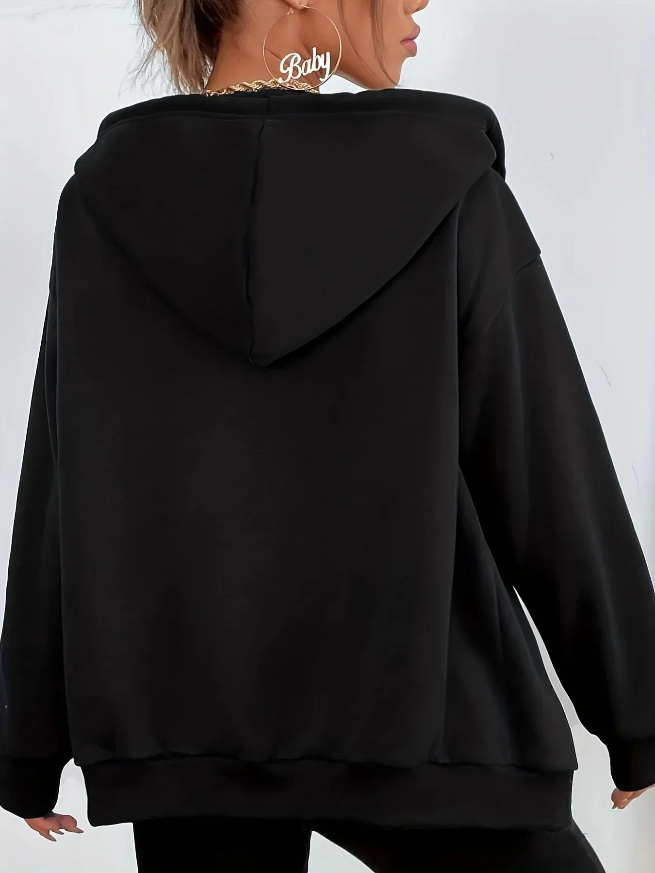 Plush Cozy Comfortable Stylish Elegant Hoodie