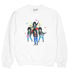 Popkiller Artist Series Naoshi Punk Rockers Pullover Sweatshirt