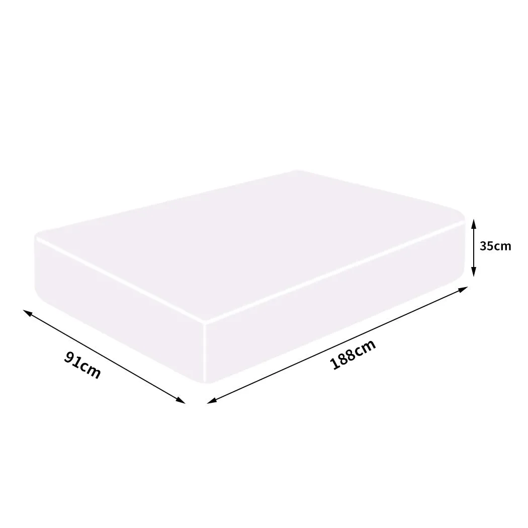 Single DreamZ Mattress Protector Topper 70%