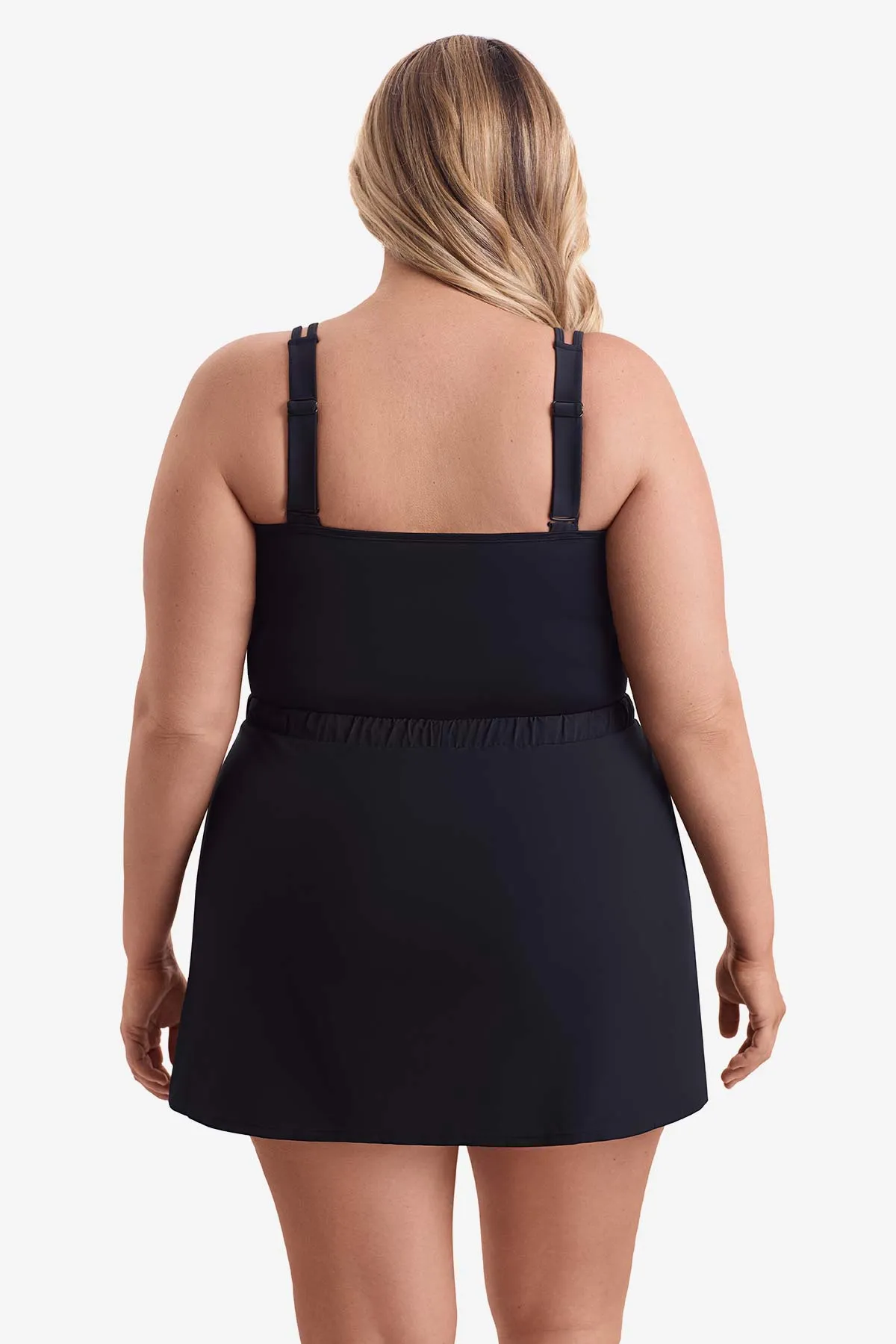Tidal Wave Skirted Runaround One Piece