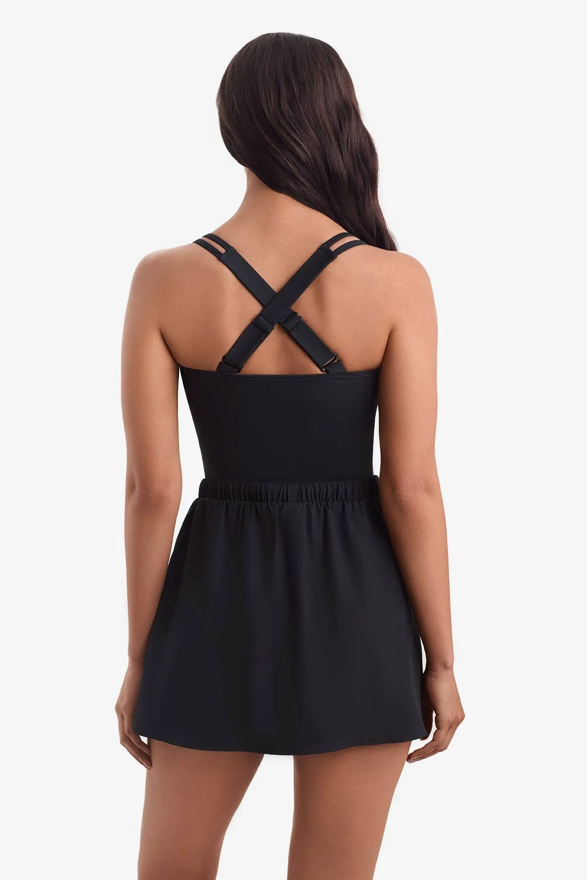 Tidal Wave Skirted Runaround One Piece