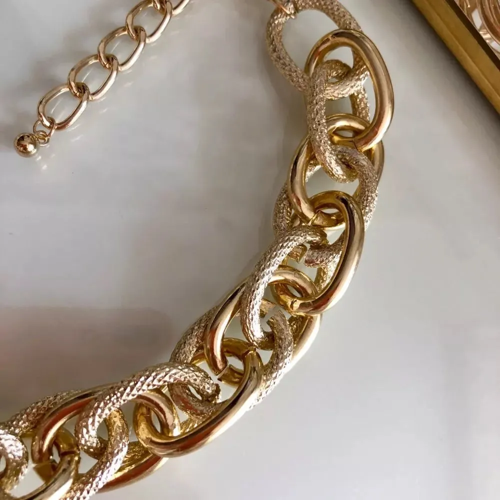 Venice Chain Link Necklace   Bracelet - LAST CHANCE