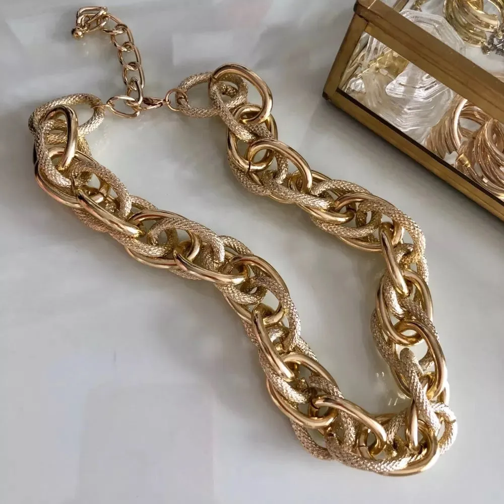 Venice Chain Link Necklace   Bracelet - LAST CHANCE