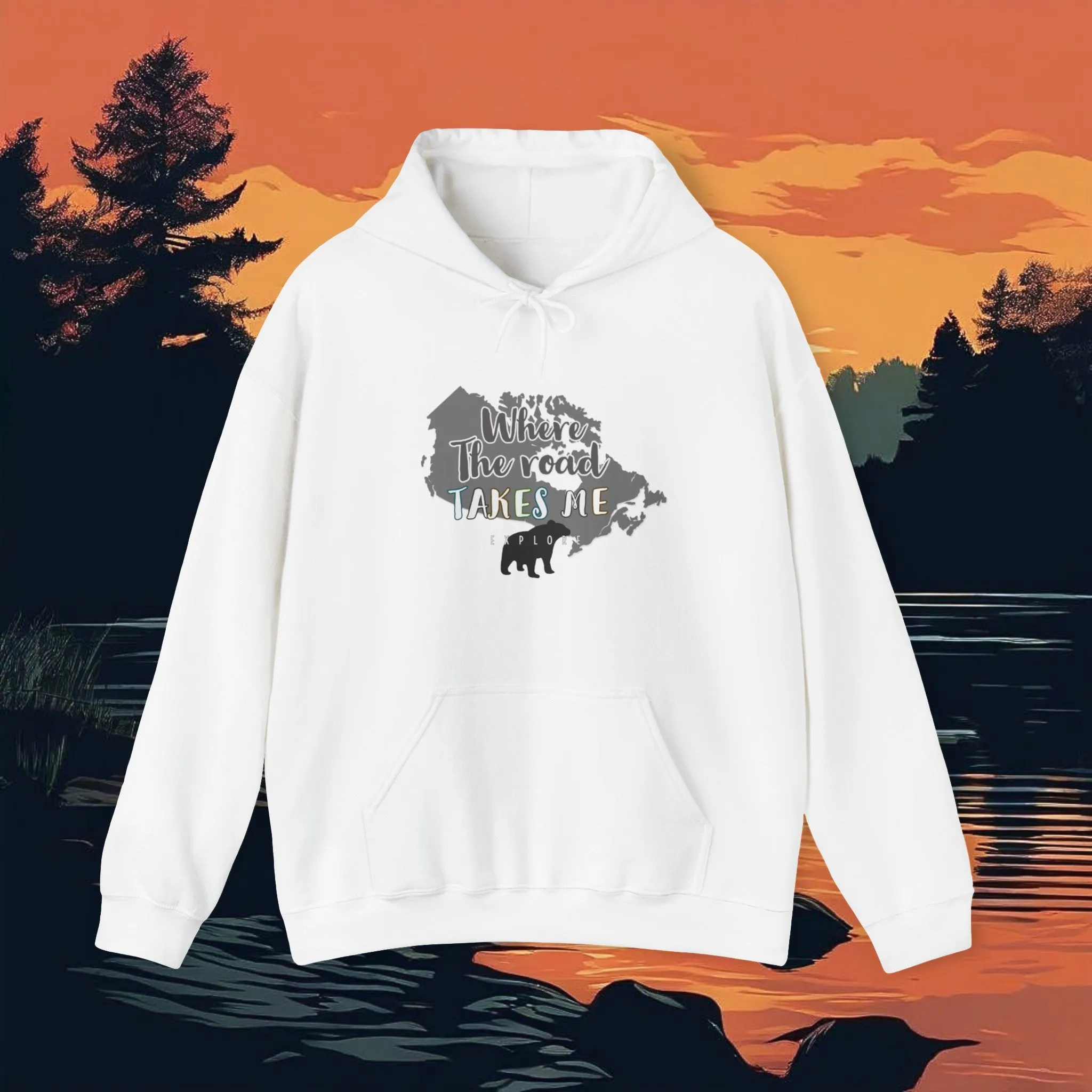 Where the road takes me canada Hoodie