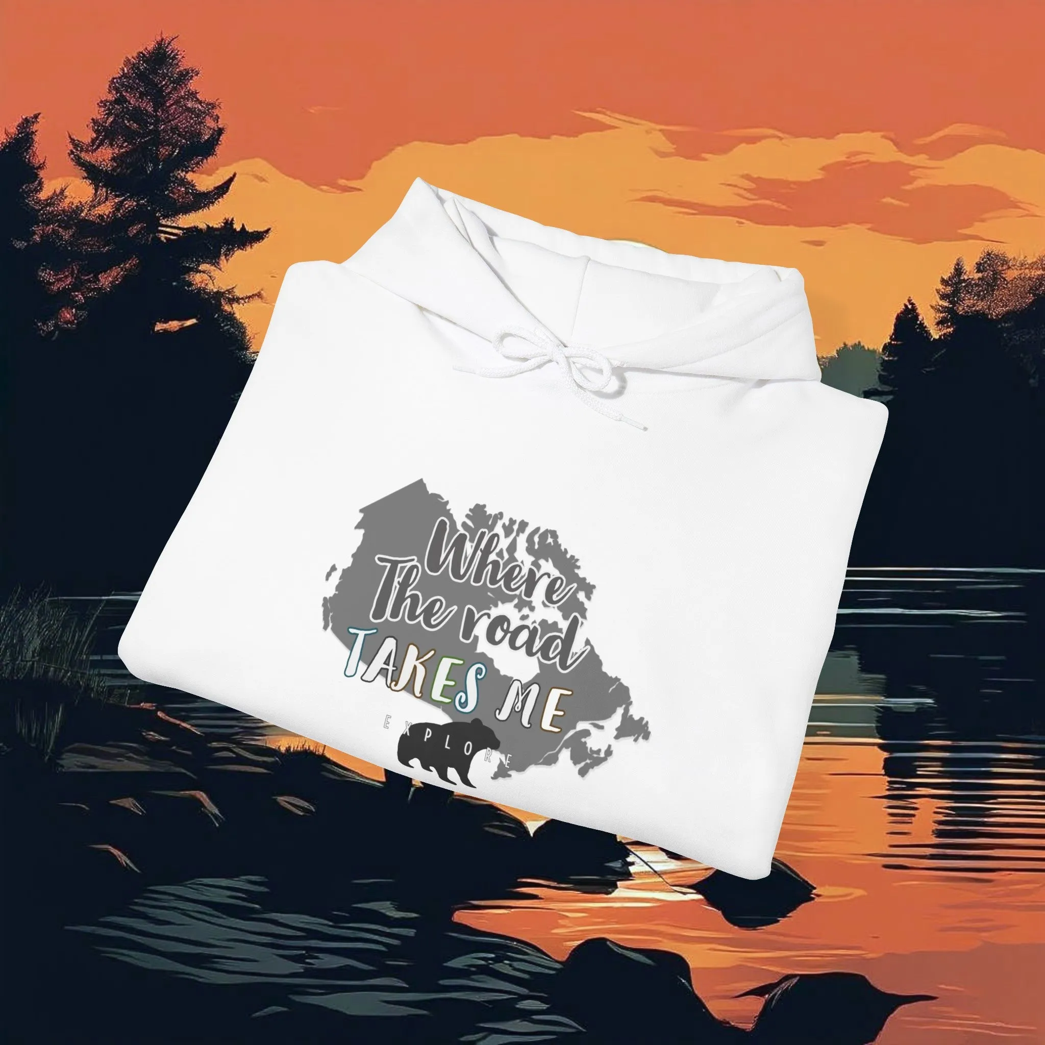 Where the road takes me canada Hoodie