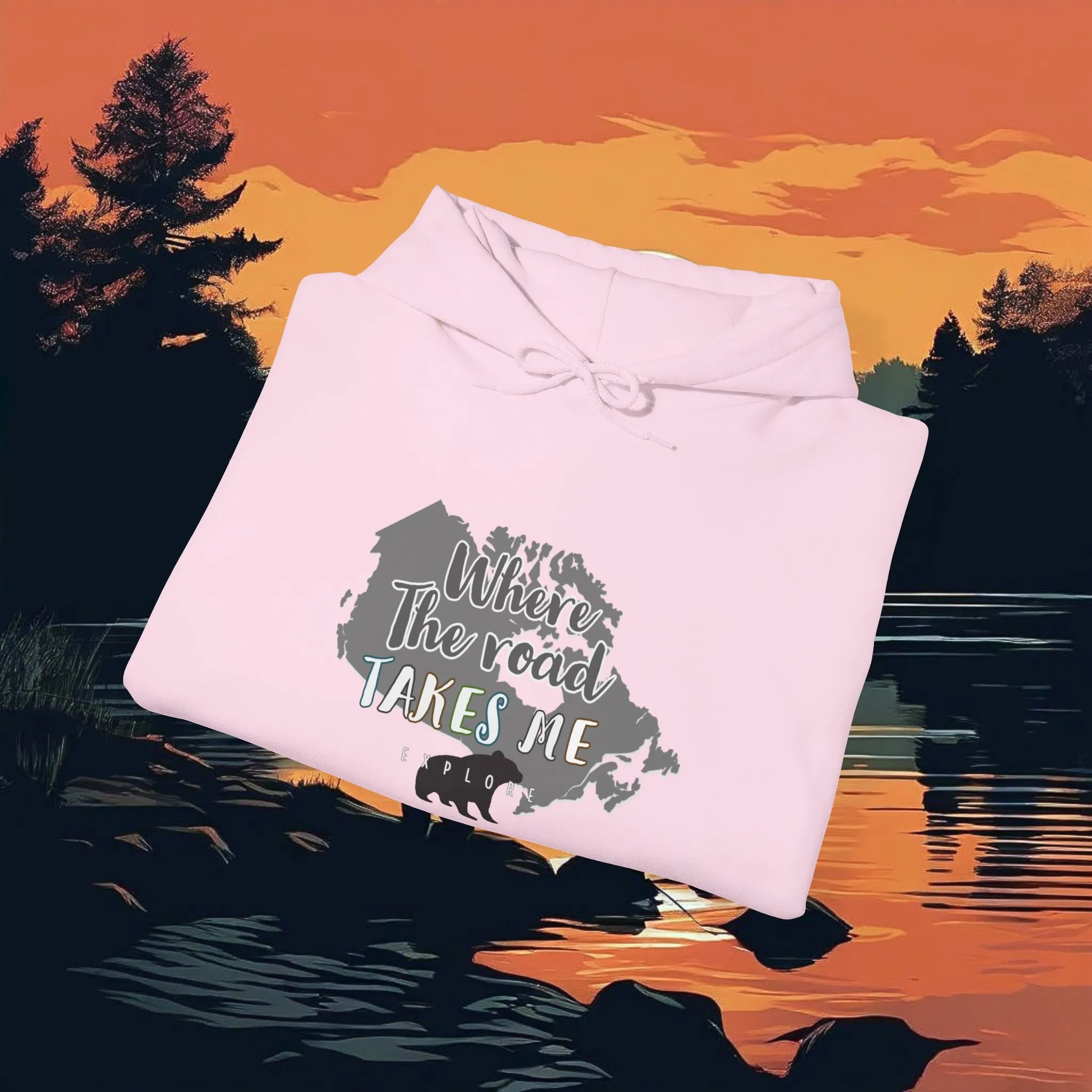 Where the road takes me canada Hoodie