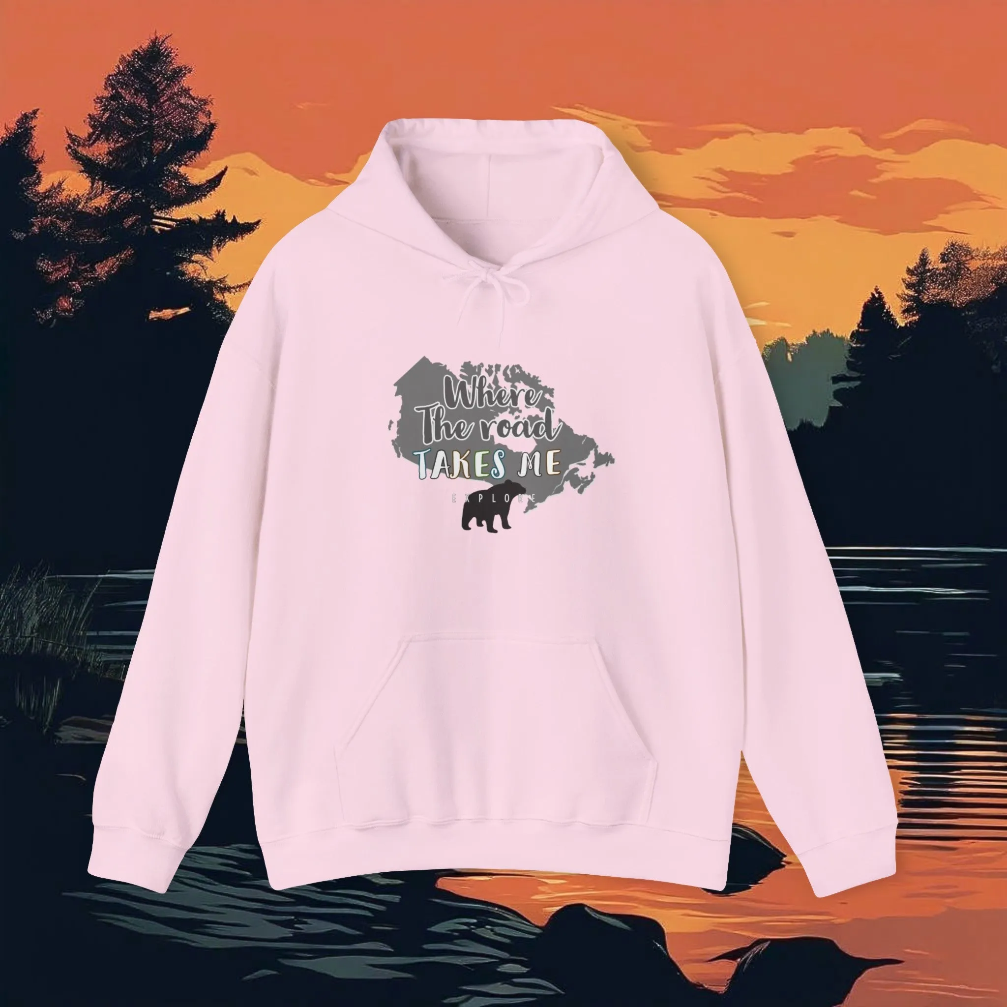 Where the road takes me canada Hoodie