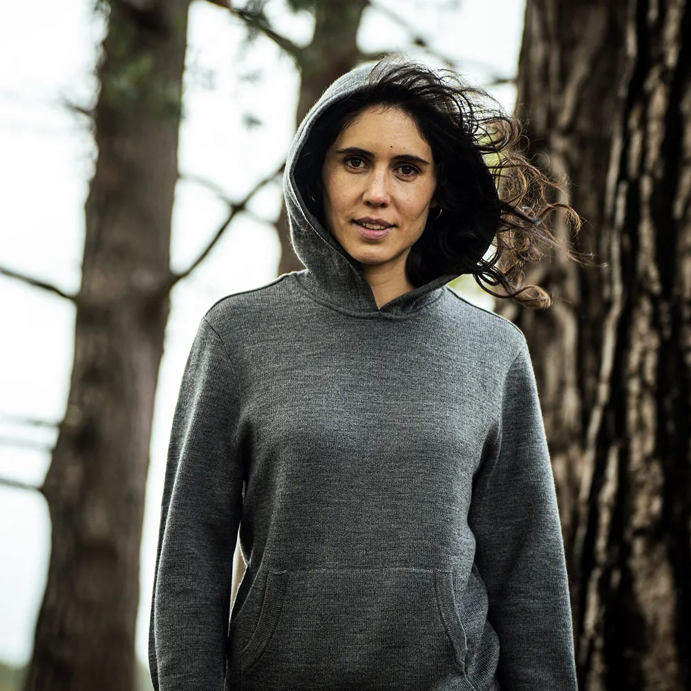 Womens LUX Hoodie (Smoke/Charcoal)